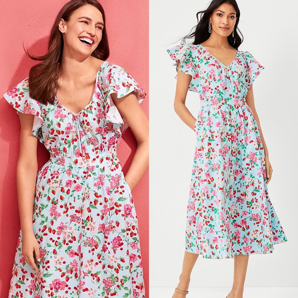 Floral Print Women's Dress
